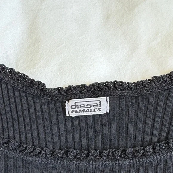 Diesel black tank top - Picture 3 of 4